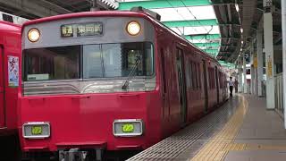 名鉄6000系10次車 6049f(普通東岡崎行き）鳴海駅 発車‼️