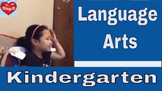 Sample Lessons in Kindergarten Language Arts Virtual Language Arts - NingD