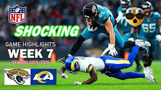 Los Angeles Rams vs Jacksonville Jaguars GAME Highlights WEEK 7  2025 NFL Highlights