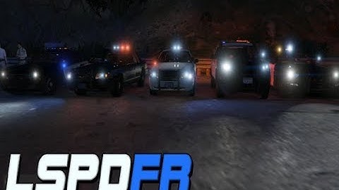 GTA V LSPDFR : Emergency Lighting System Car Show