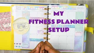 My Fitness Planner Setup | Happy Planner | Health & Wellness