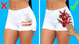 ROUPAS CUSTOMIZADAS E TRUQUES DE MODA DIY BRILHANTES | IDEIAS INCRÍVEIS DE ACESSÓRIOS ARTESANAIS