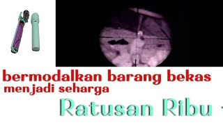 membuat senter Infrared | senter Night vision | dari barang bekas.