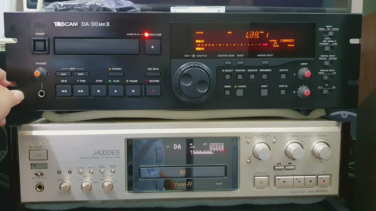 TASCAM DA-30 MKII MK2 DATデッキ タスカム 業務用 TASCAM DA-30