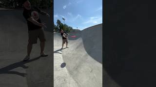 Frisbee Wall Ride Trick Shot #Shorts #Trickshots #Wallride #Trickshot