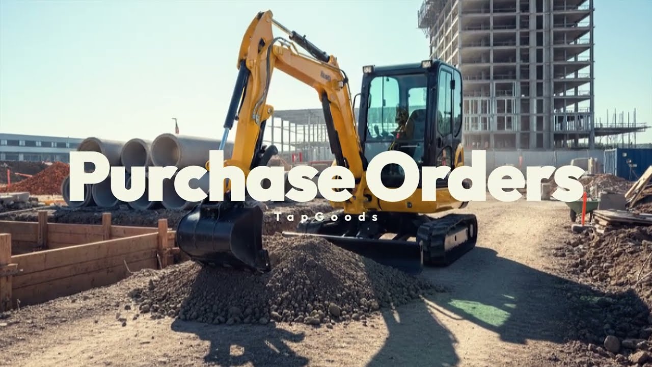 TapGoods Purchase Orders: Streamline Procurement for Equipment Rentals