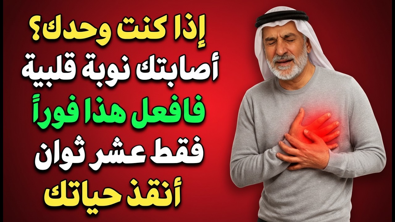 كيف تنجو من نوبة قلبية خلال 10 ثوانٍ فقط؟ تصرف قد يُنقذ حياتك فورًا!