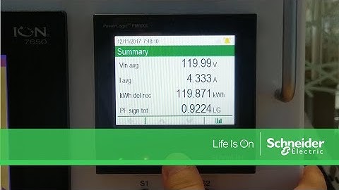 How to upgrade the firmware of a PM8000 meter