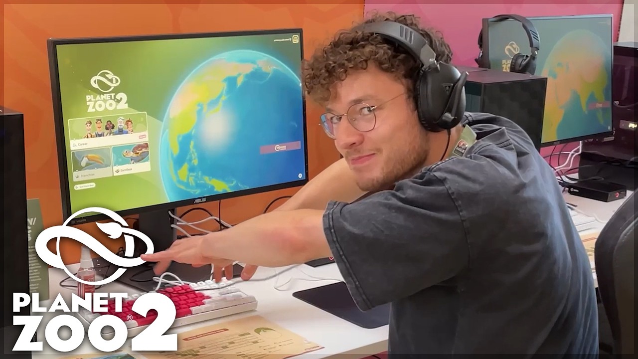 I was one of the first people to play Planet Zoo 2!