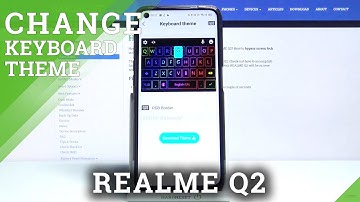 How to Download & Apply LED Keyboard on REALME Q2 – LED Keyboard Option