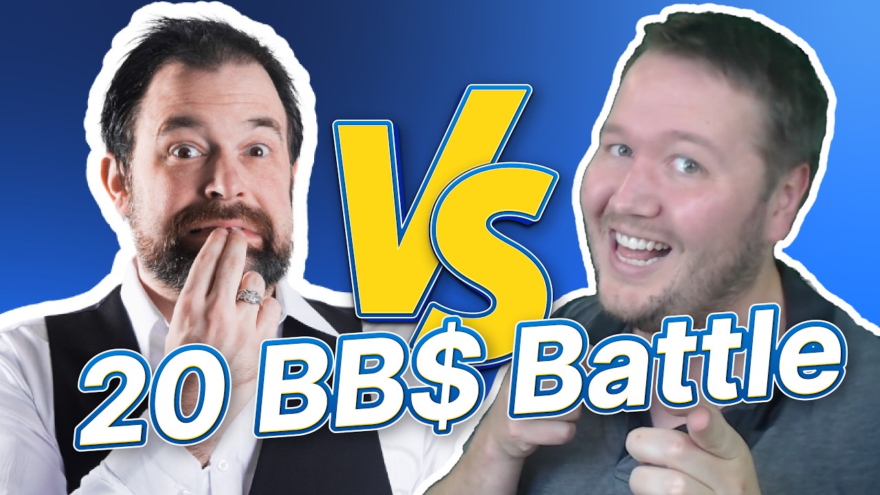 Who Wins the 20 BB$ Bridge Battle? Pete vs Steve Showdown