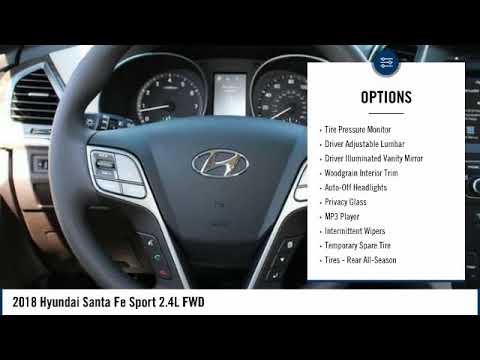 2018 Hyundai Santa Fe Sport 2 4l Fwd New 131137