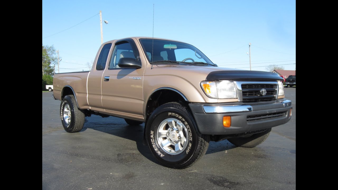 2000 Toyota Tacoma SR5 4x4 2.7L 4 Cylinder, auto, SOLD!!! - YouTube