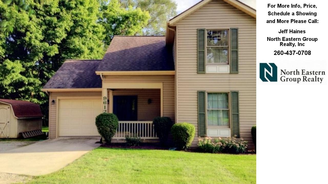 9612 Saint Joseph, Leo, IN REAL ESTATE VIDEO YouTube