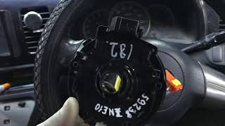 Фото Замена подрулевого кольца SRS Тойота Виш. Replacement Of The Steering Wheel Ring SRS Toyota Vish.