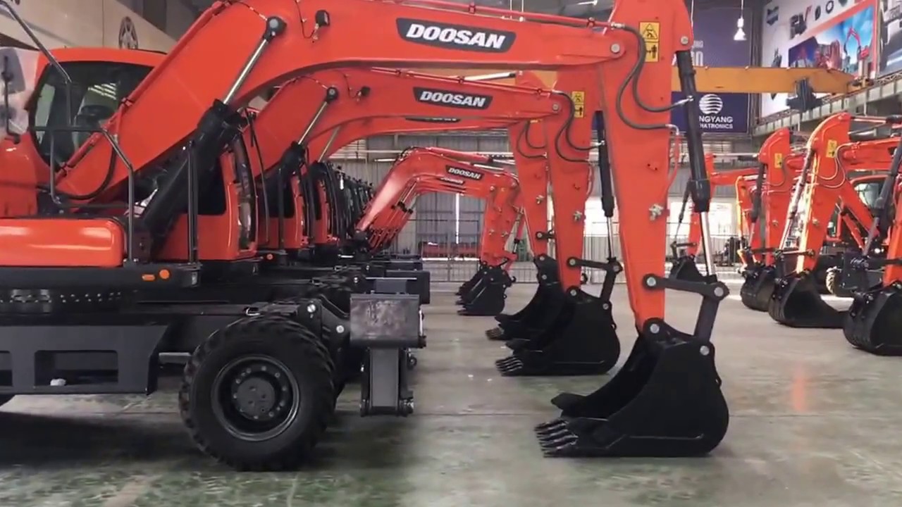 Bán máy xúc Doosan mới 100% LH 097.591.6636 - youtube
