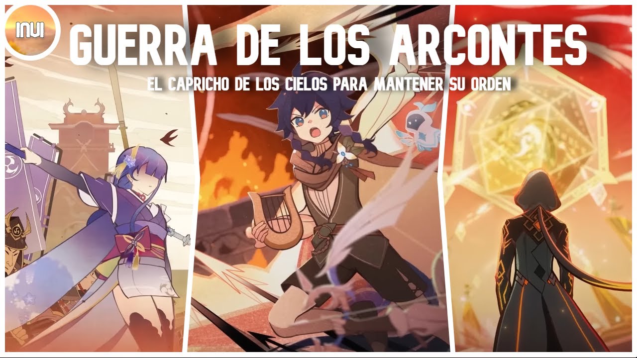 Guerra de los arcontes. El capricho de los cielos - Invi || Genshin impact teorias