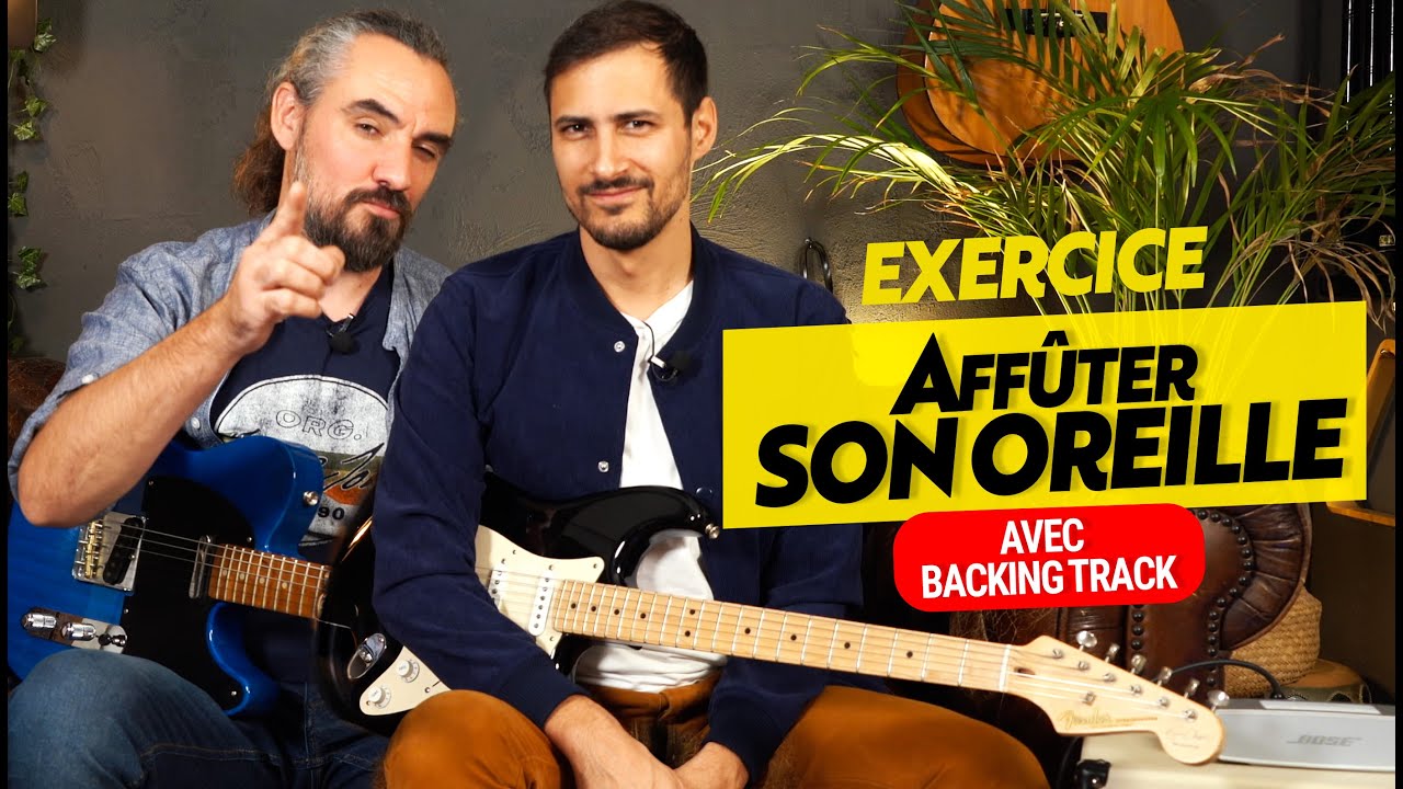 Exercice simple pour travailler l’oreille en impro avec 2 accords et une gamme