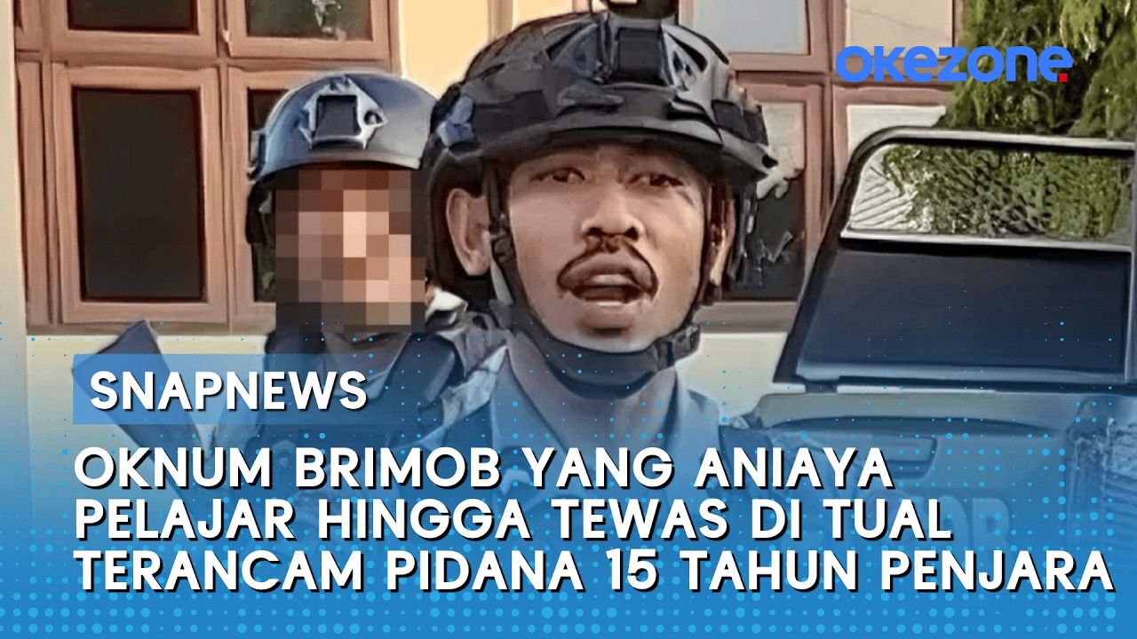 Oknum Brimob yang Aniaya Pelajar hingga Tewas di Tual Terancam Pidana 15 Tahun Penjara