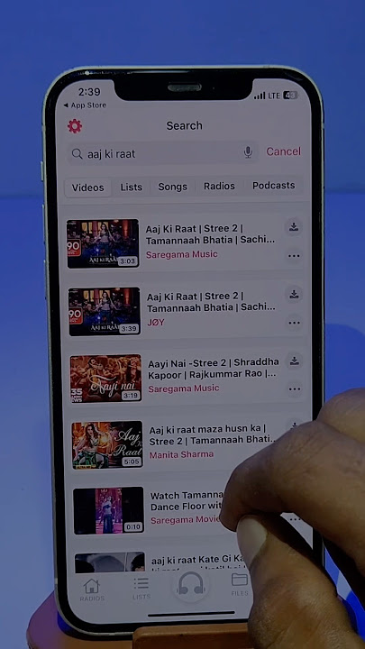Mp3 song download in iPhone | iPhone me mp3 song download kaise kare | music app