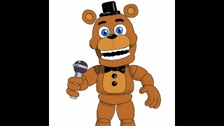 Speed paint   Freddy FNAF WOLD