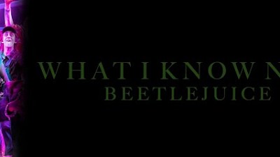 What I Know Now | Beetlejuice | Sing as Miss Argentina