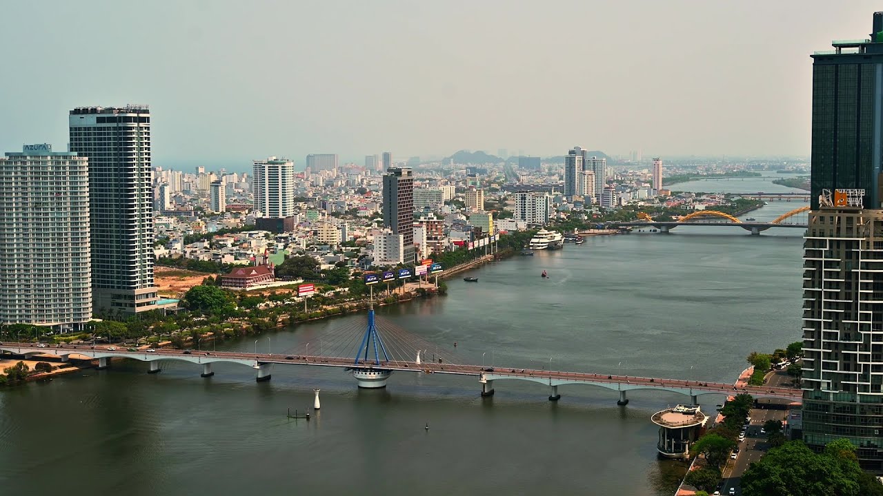 Along the Han River, Da Nang, Vietnam