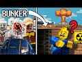 I built a lego fallout zombie bunker full
