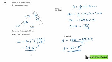 Further Maths GCSE Past Papers AQA - June 2022 Paper 2 - Q.16