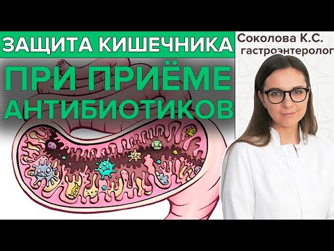 КАК ЗАЩИТИТЬ КИШЕЧНИК при приёме антибиотиков? | Защити микрофлору кишечника