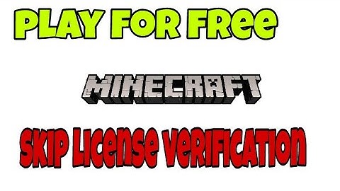 Play Minecraft for free in android||*skip license verification
