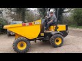 2015 jcb 3 ton straight skip dumper wwwbruceatfieldcouk