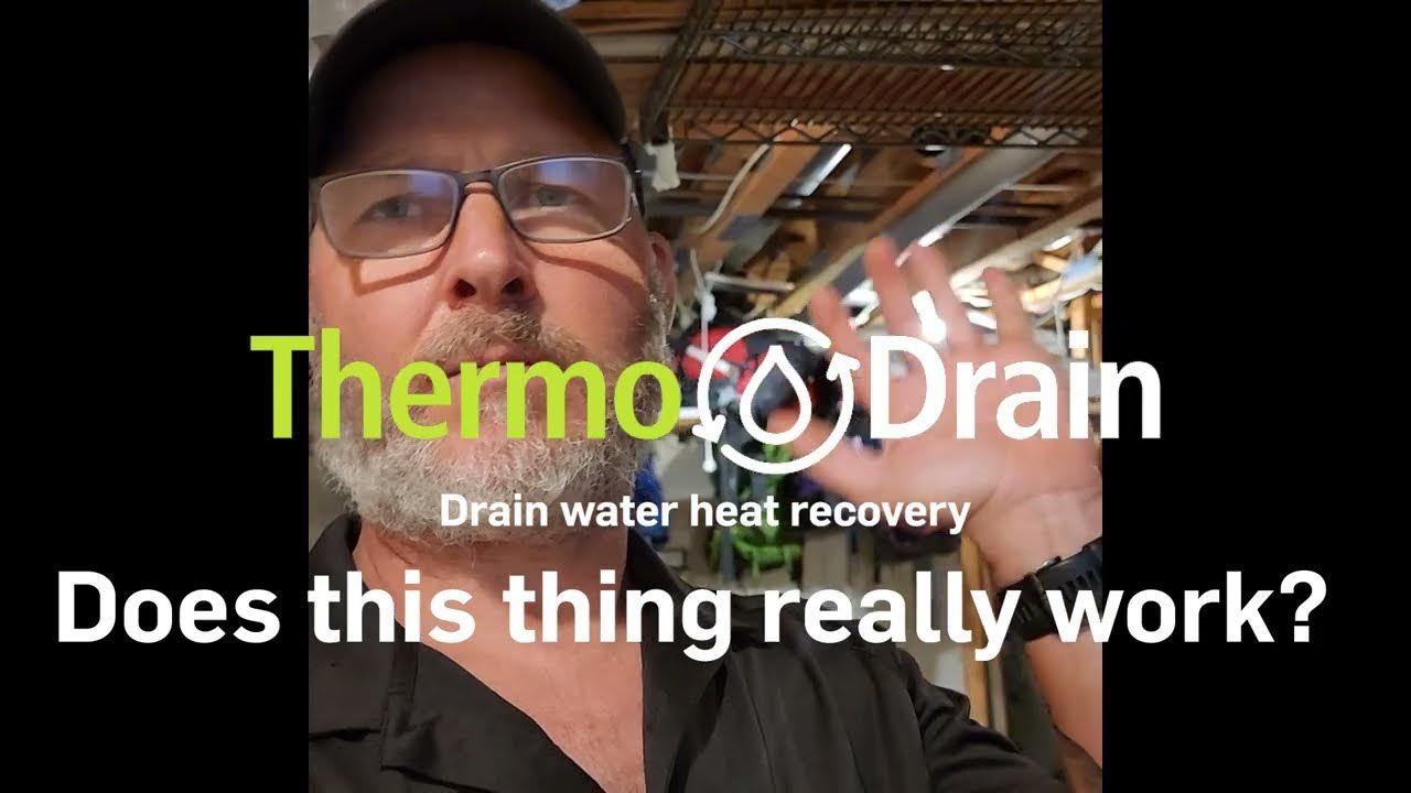 Drain water heat recovery, does it really work? YouTube