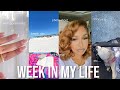 A very hectic week in my life nails hair beach grwm etc