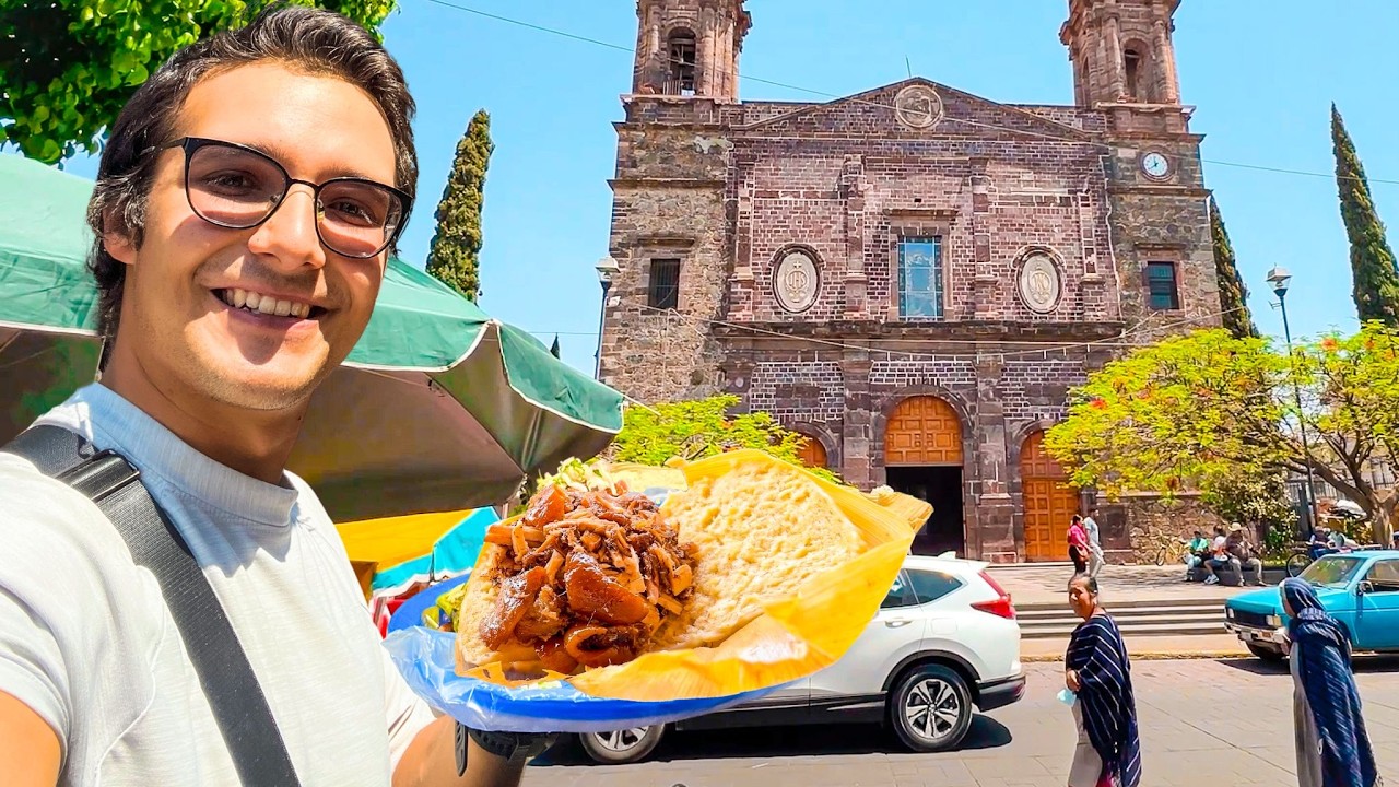 Probé el Tamal de Carnitas en Tangancícuaro Michoacán