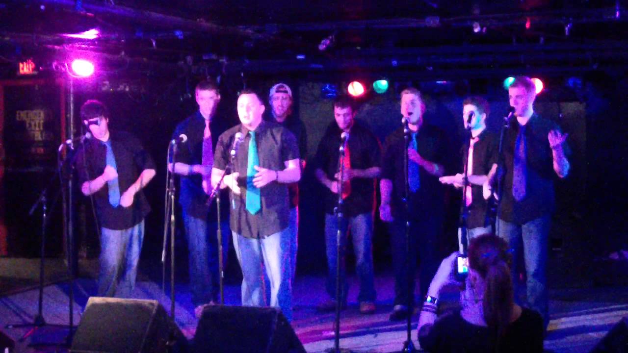 Umass Amherst Doo Wop Shop performing at A Cappella Armageddon Finals 2012