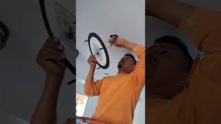 como instalar luz LED en el ceiling?#viral #youtube #youtubevideo