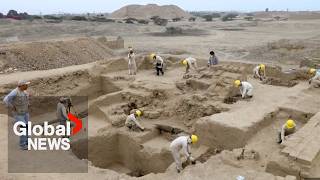 Ancient, untouched burial site found in Peru Peruvian Restoration Centre Rescues Art From Ruin