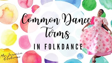 Thumbnail of COMMON DANCE TERMS IN FOLK DANCE