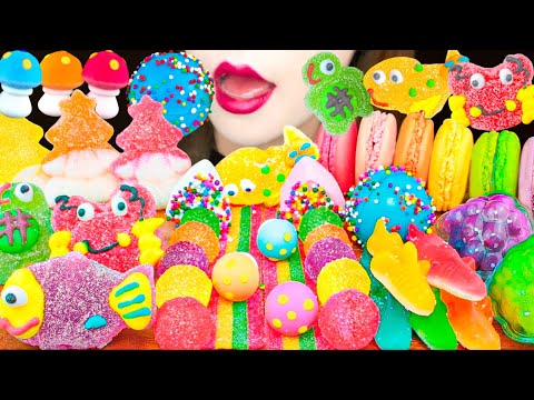 【ASMR】CUTE CANDY PARTY❣️ MUKBANG 먹방 食べる音 EATING SOUNDS NO TALKING