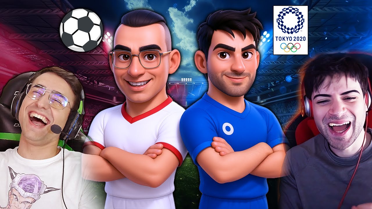 STO GIOCO È UNA HIT! 😂 CALCIO DIVERTENTE con TUBERANZA su TOKYO 2020 ITA 🔥