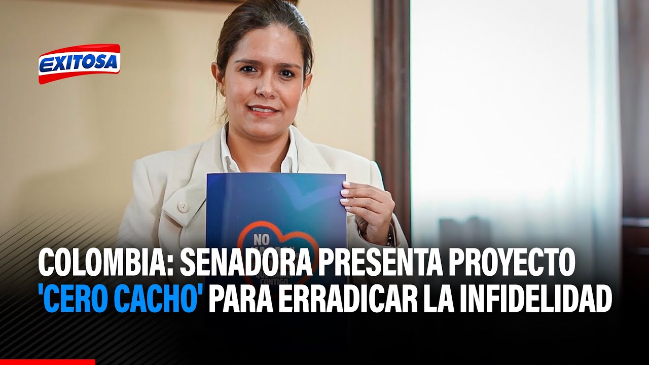 🔴🔵Colombia: Senadora presenta proyecto de ley 'Cero Cacho' para ...
