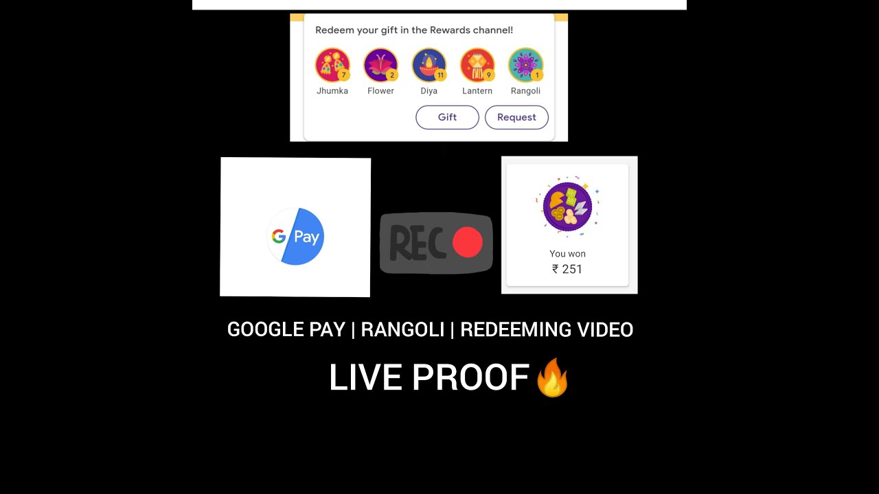 GOOGLEPAY RANGOLI | ₹251 REDEEMING VIDEO | LIVE PROOF | FOR KERALA | MALAYALAM