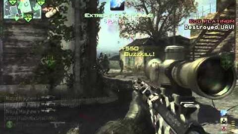 Amazing kill feed MW3
