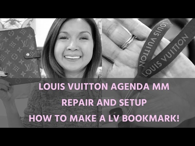 Louis Vuitton Agenda MM, Repair & Setup
