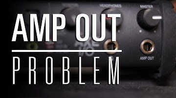 IK Multimedia AXE I/O Audio Interface - Amp Out Problem