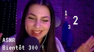 ASMR | je compte jusqu'à 300 +visuel🎀