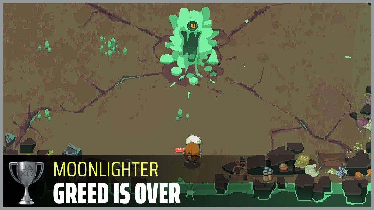 MOONLIGHTER - DLC - Greed is Over Trophy | PS4