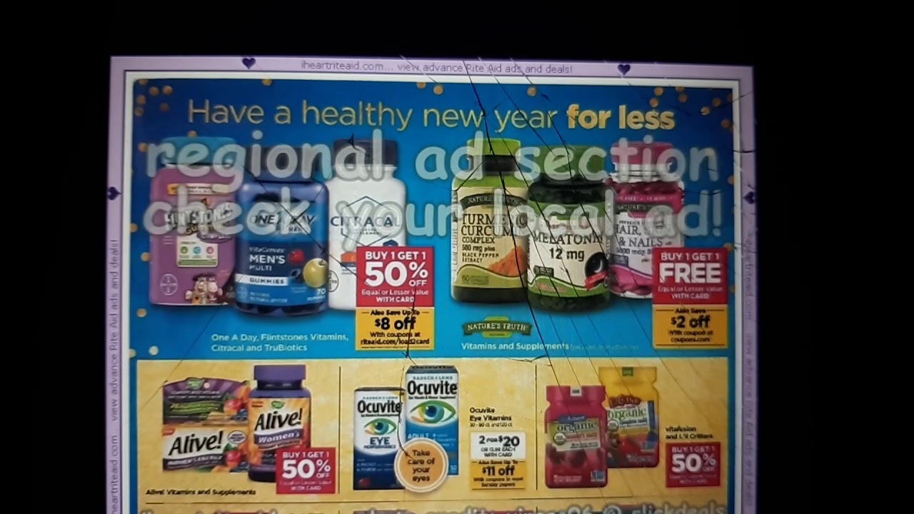 Rite aid early preview 1/5-11/20! Smart king Couponer
