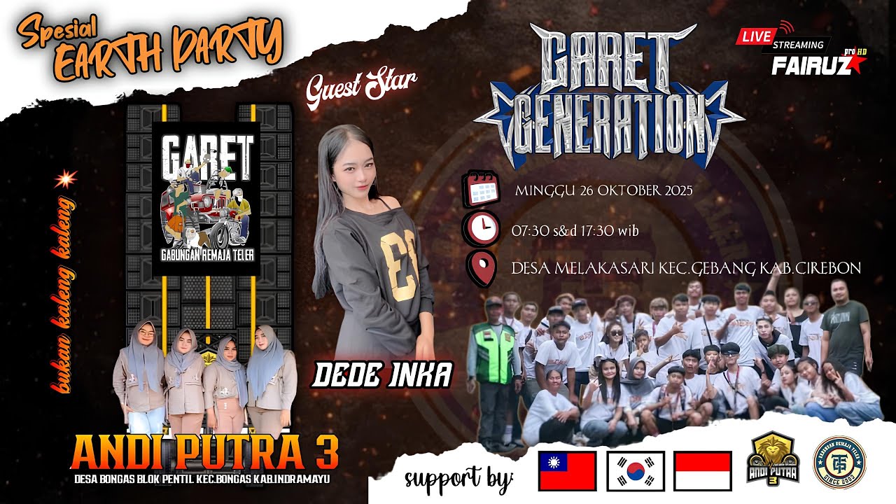 🔴 LIVE | ANDI PUTRA 3 | DS MELAKASARI KEC. GEBANG - CIREBON | MINGGU 26 OKTOBER 2025